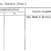 Weeks, Sinclair (Pres.)