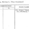 Weeks, William C. (Vice President)