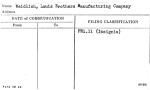Weidlich, Louis Brothers Manufacturing Company