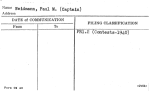 Weidmann, Paul M. (Captain)