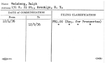 Weinberg, Ralph