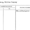 Weinberg, William Company