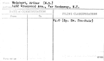 Weinbert, Arthur (M.D.)