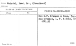 Weindel, Fred, Jr., (President)