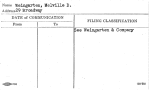 Weingarten, Melville D.