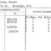 Weinstein, Robert