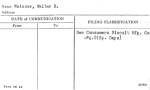 Weinzer, Walter E.
