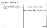 Weir, Robert W.M.