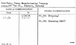 Weis, Henry Manufacturing Company