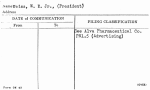 Weiss, W.E. Jr., (President)