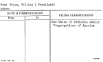 Weiss, William (President)