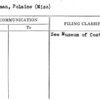 Weissman, Polaine (Miss)