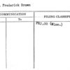 Wells, Frederick Brown