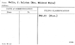 Wells, J. Ralston (Mrs. Mildred White)