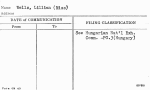 Wells, Lillian (Miss)