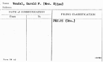 Wendel, Harold F. (Mrs. Elise)