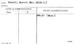 Wendell, Barrett (Mrs. Edith G.)