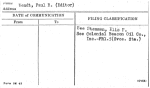 Wendt, Paul R. (Editor)