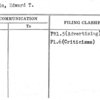Wertheim, Edward T.