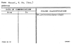 Wessel, F. Wm. (Mrs.)