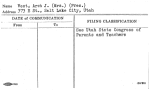 West, Arch J. (Mrs.) (Pres.)