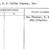 West, E.R. Coffee Company, Inc.