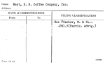 West, E.R. Coffee Company, Inc.