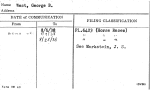 West, George B.