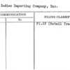 West Indies Importing Company, Inc.