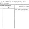 West, J.R. (Pres.) Teleprograms, Inc.