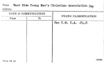 West Side Young Men's Christian Association Day