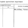 West Virginia Agriculture Department
