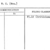 West, W.C. (Mrs.)