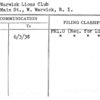 West Warwick Lions Club