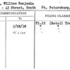 West, William Benjamin