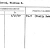 Westbrook, William E.
