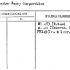 Westchester Ferry Corporation