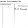 Western Shade Cloth Company, The