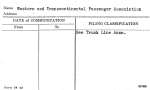 Western and Transcontinental Passenger Association