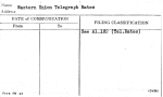 Western Union Telegraph Rates