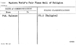 Western World's Fair Plans Hall of Religion
