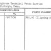 Westinghouse Technical Press Service