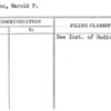 Westman, Harold P.