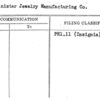 Westminister Jewelry Manufacturing Co.