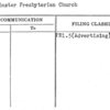 Westminster Presbyterian Church