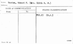 Weston, Edward F. (Mrs. Edith R.P.)