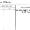 Weston, William J.