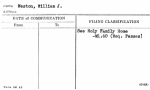 Weston, William J.