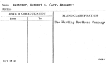 Westover, Herbert C. (Adv. Manager)