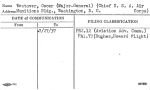 Westover, Oscar (Major-General) (Chief U.S.A. Air Corps)